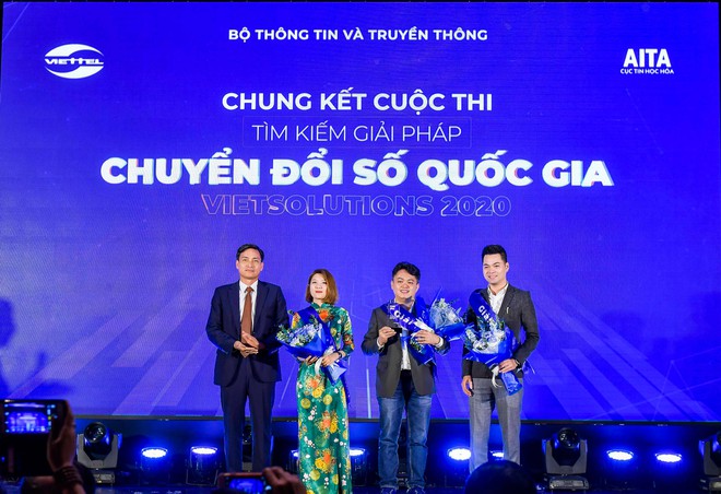3 sản phẩm công nghệ xuất sắc nhất được vinh danh tại Viet Solutions 2020