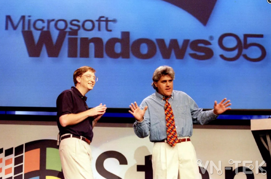 Hành trình 25 năm của Windows 95
