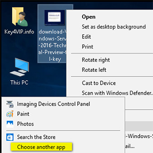 Hướng dẫn khôi phục tính năng Windows Photo Viewer trong Windows 10