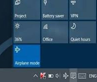 Cách sửa lỗi không tắt được chế độ máy bay trên Windows 10
