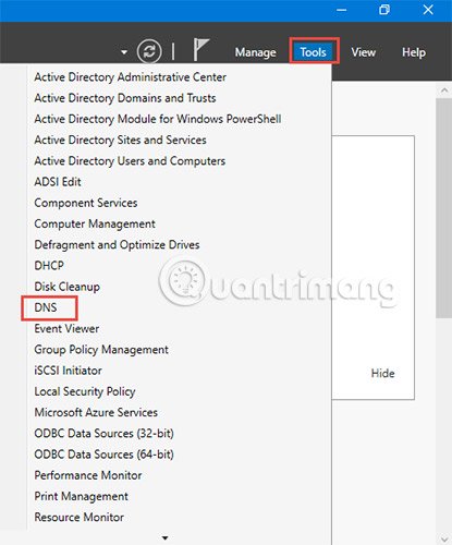 Cấu hình DNS Server trên Windows Server 2016